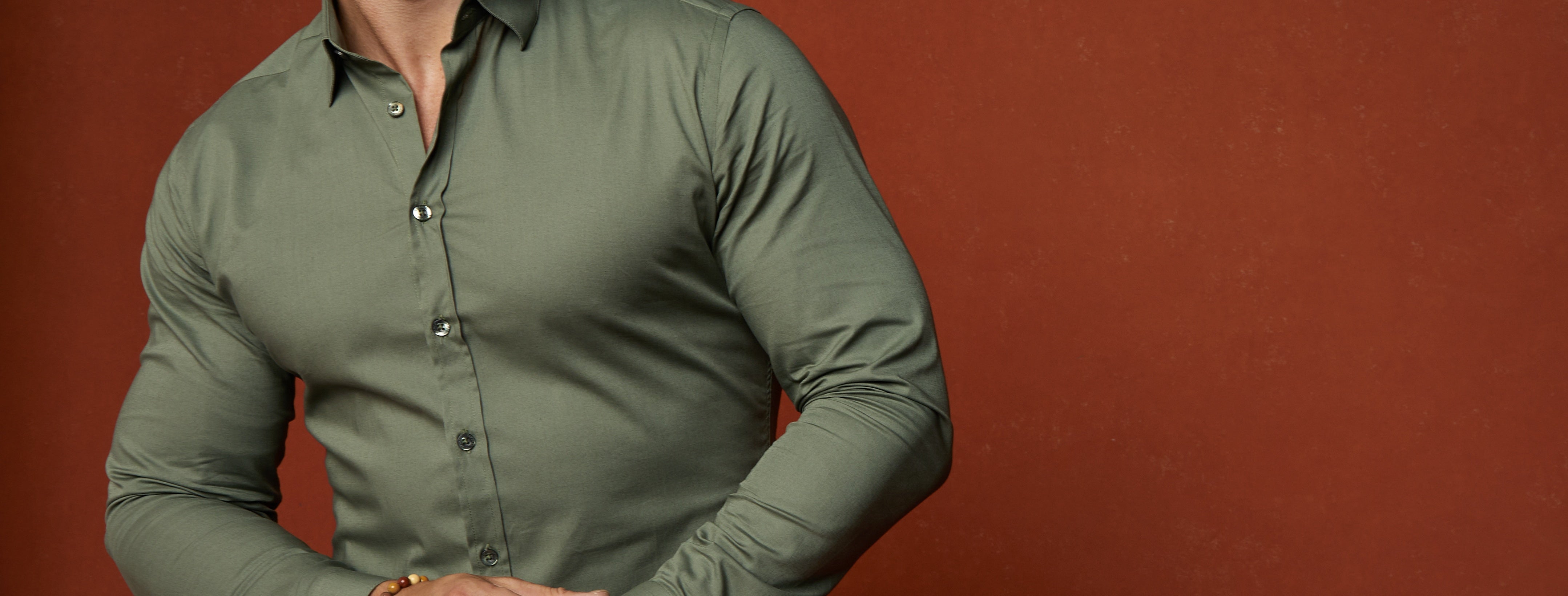 Comfy Clothiers Elastic Collar Extenders For Mens Shirts, Dress
