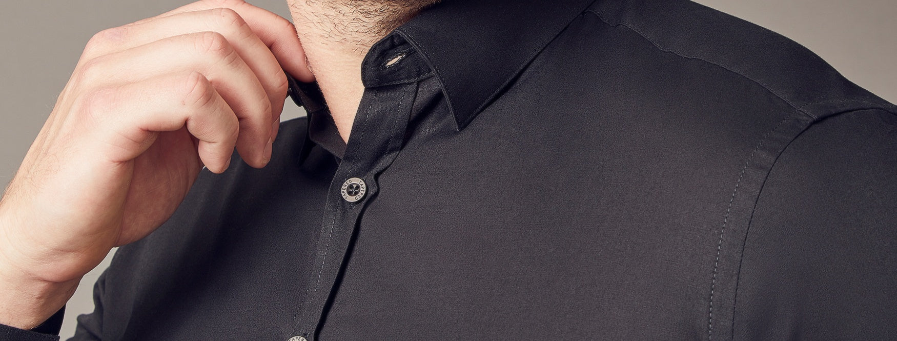 What To Wear With A Black Dress Shirt | Tapered Menswear