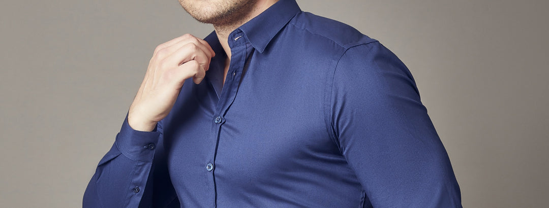 What To Wear With Navy Dress Shirt by Tapered Menswear