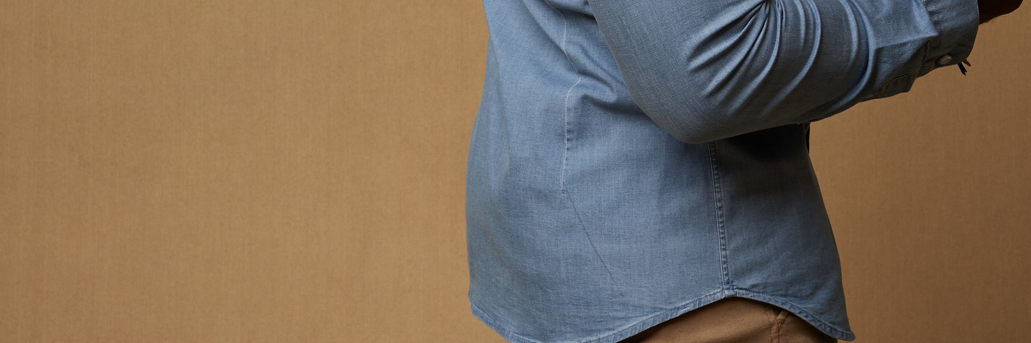 Should Denim Shirts Be Tucked in or Out? | Tapered Menswear Should Denim Shirts Be Tucked in or Out? | Tapered Menswear