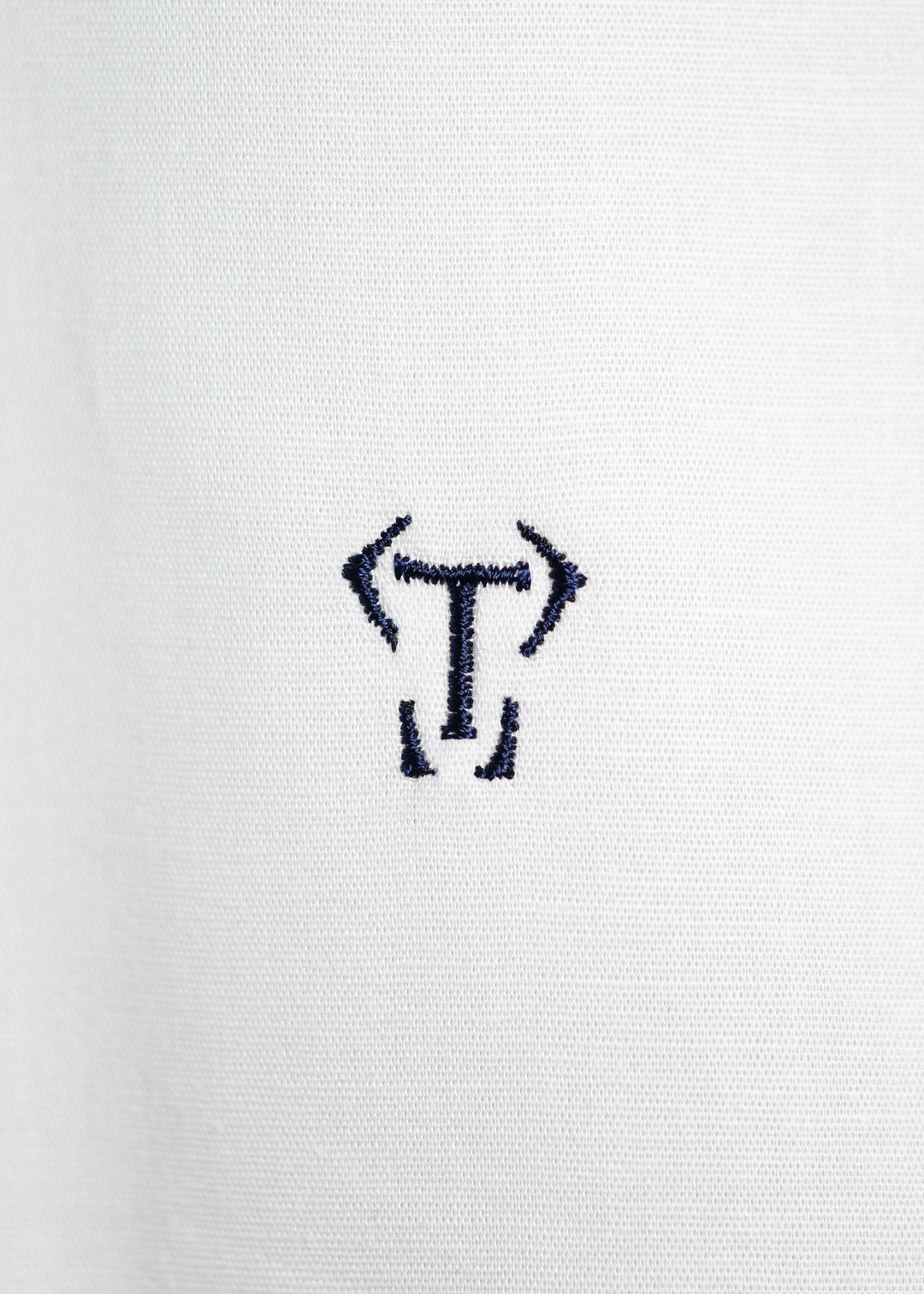 White Short Sleeve Tapered Fit Bodybuilder Shirt
