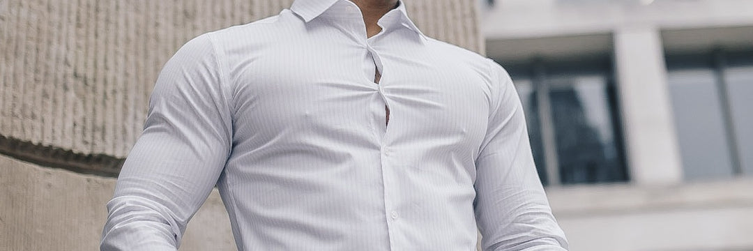 Button Down Shirt Gaping? How to Prevent Shirt Buttons From Popping by Tapered Menswear