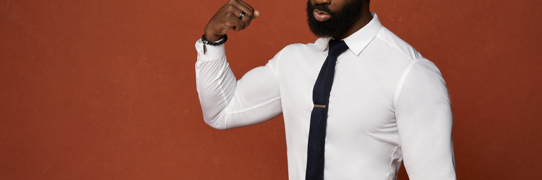 Does Building Muscle Make Your Clothes Tighter? by Tapered Menswear