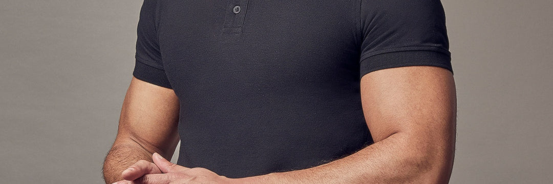 best form fitting polos by Tapered Menswear