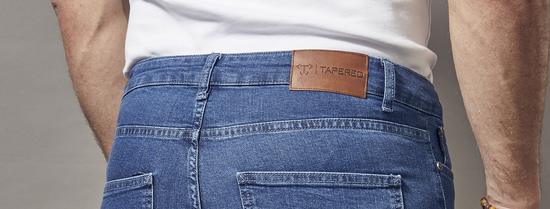 Slim Fit Jeans Alternative by Tapered Menswear