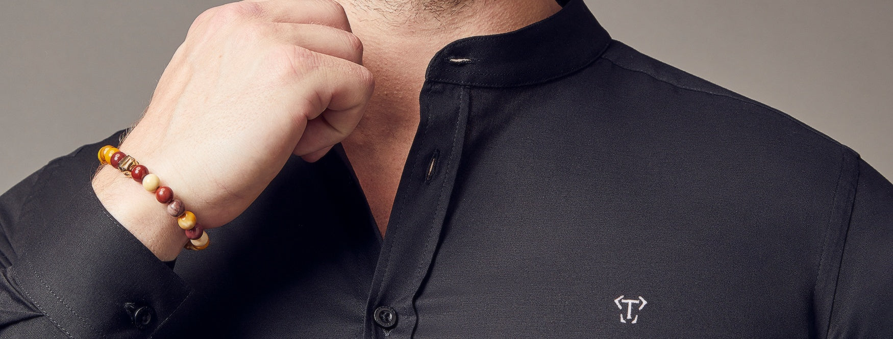 What is a Grandad Collar Shirt? by Tapered Menswear