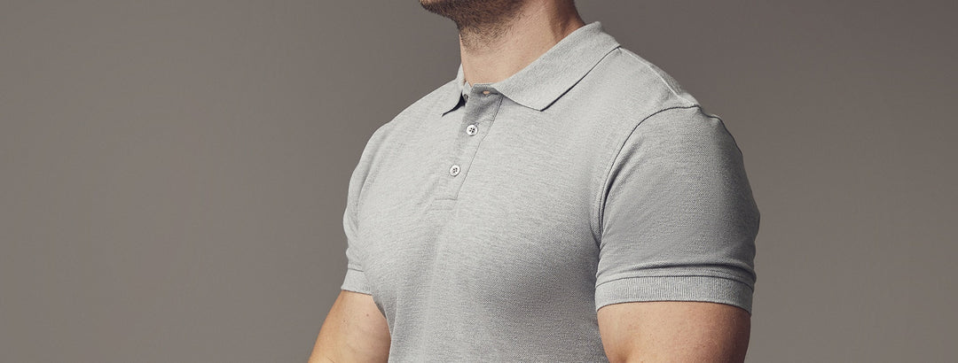 What To Wear With a Grey Polo Shirt by Tapered Menswear