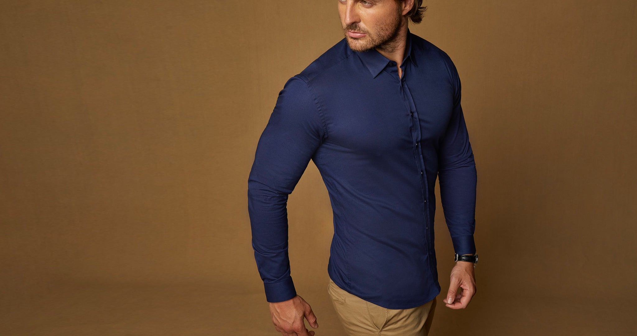 The Tapered Fit Formula. More than a Muscle fit shirt