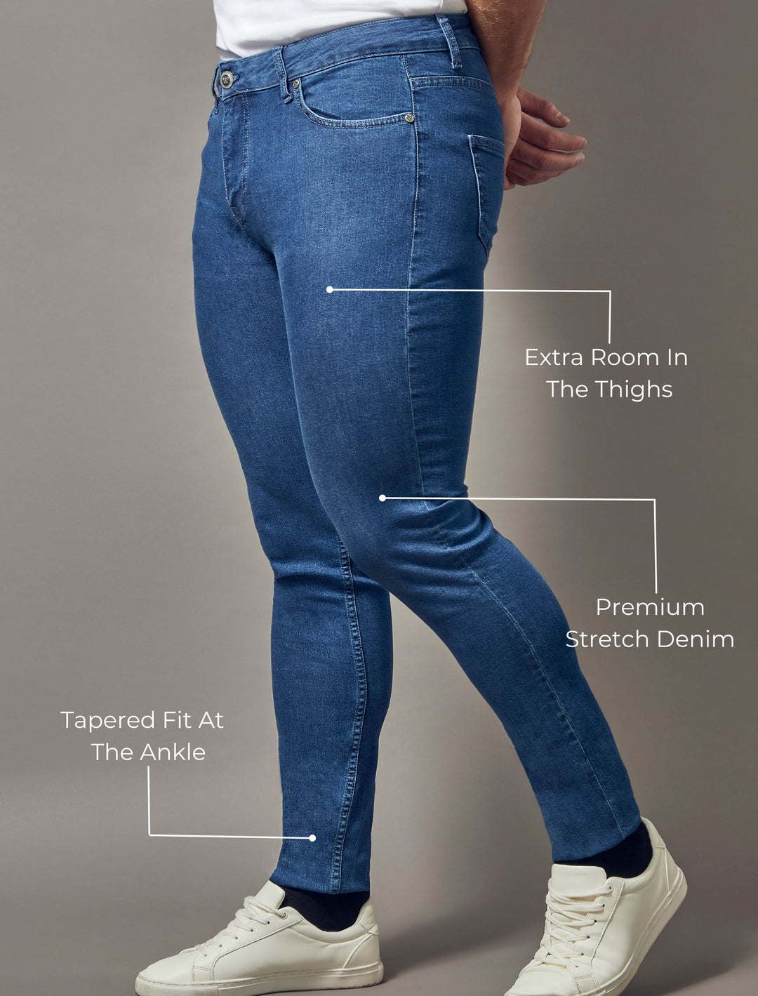 Fit Guide: Unbranded Tapered Fit vs S 4th St Skinny