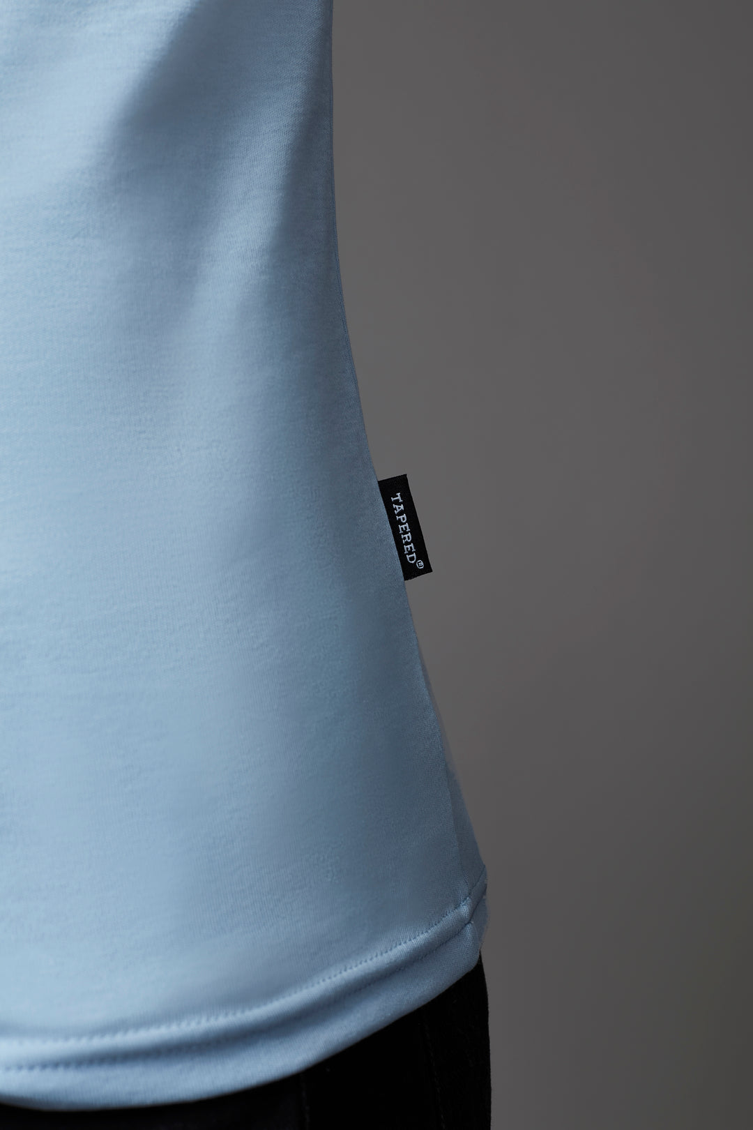 Light Blue Tapered Fit T-Shirt