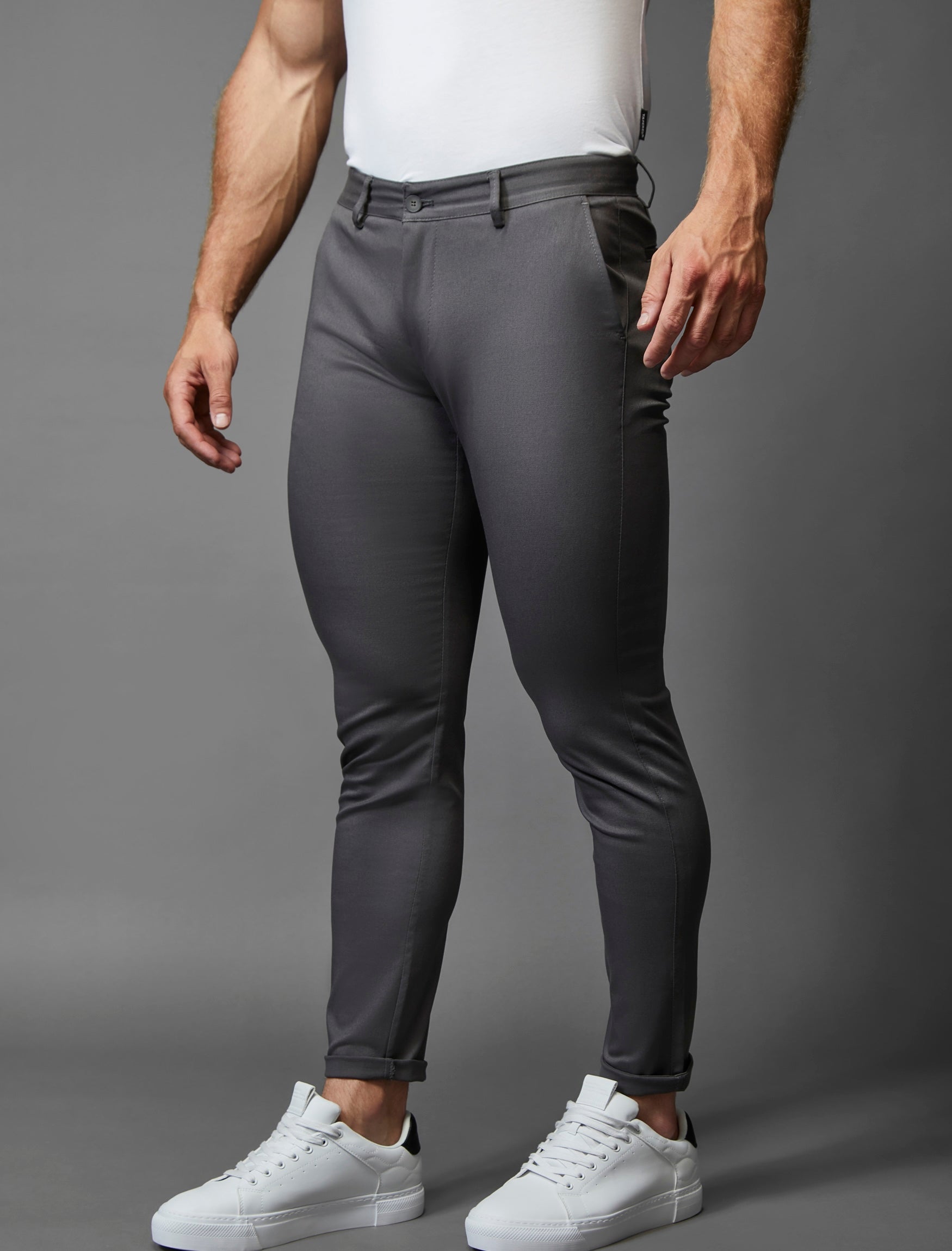 Tight store grey pants