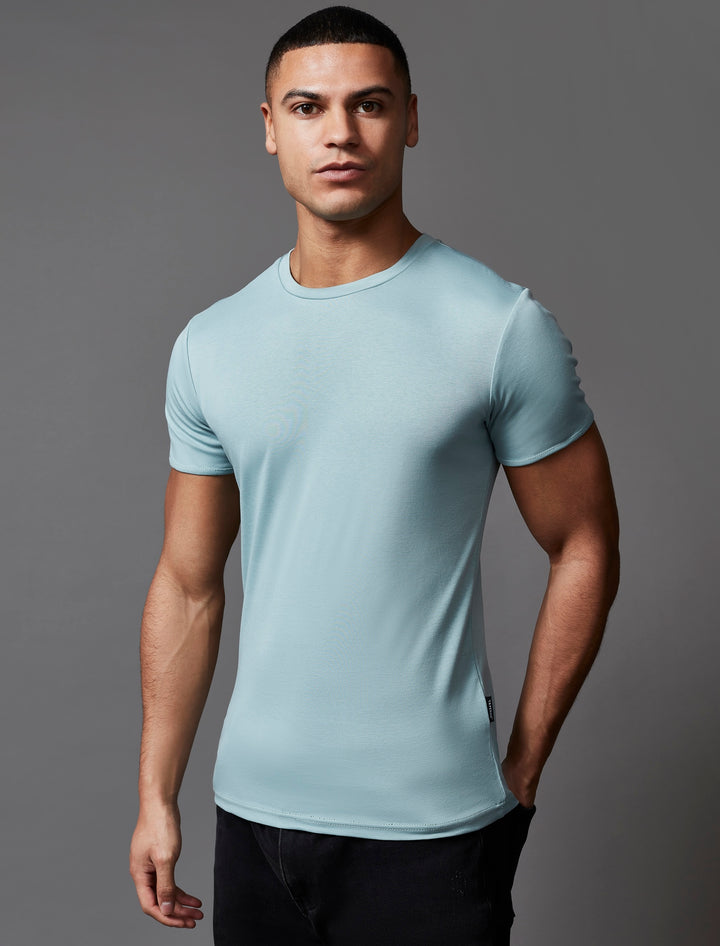 Mint Green Tapered Fit T-Shirt