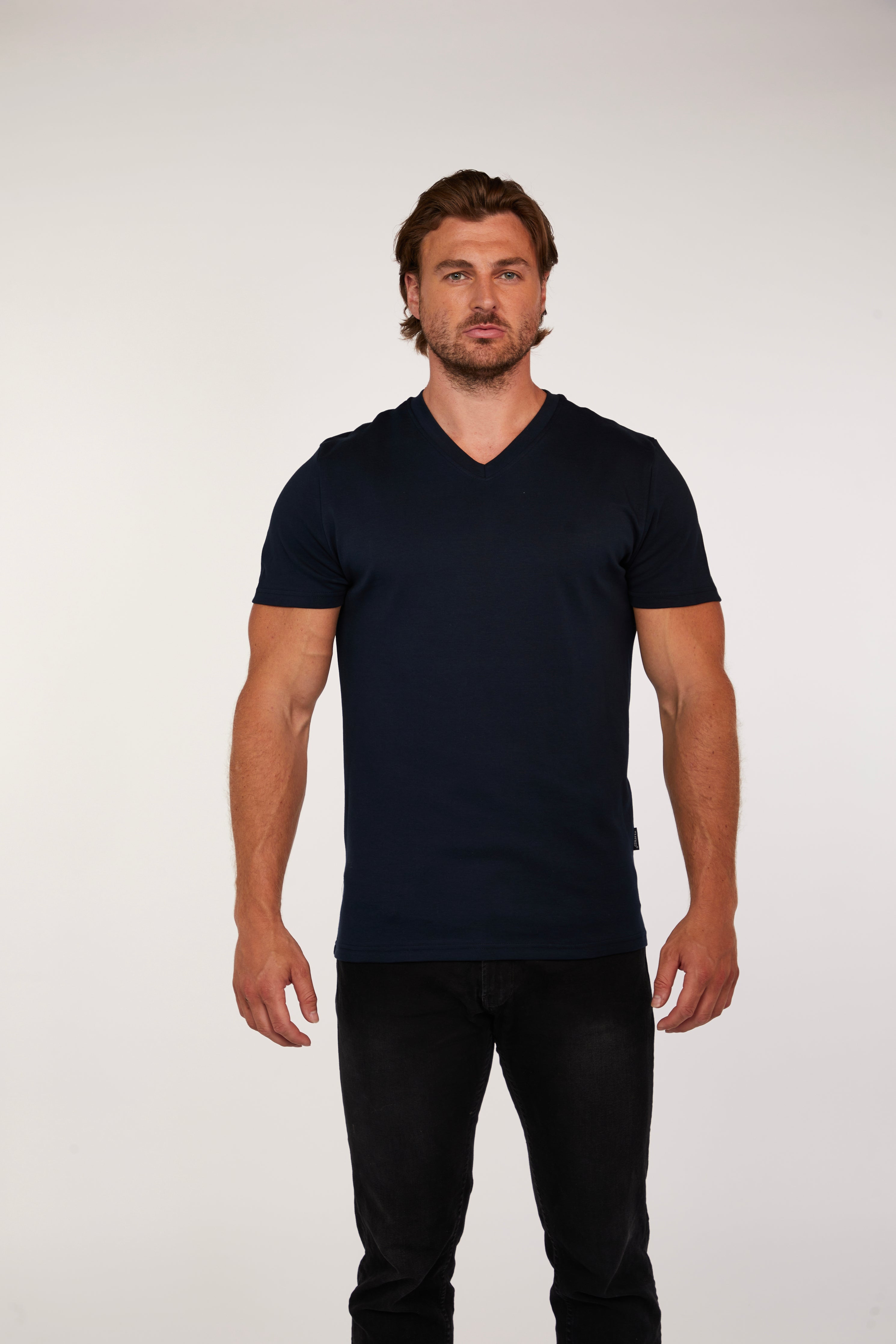 V neck sales athletic shirts