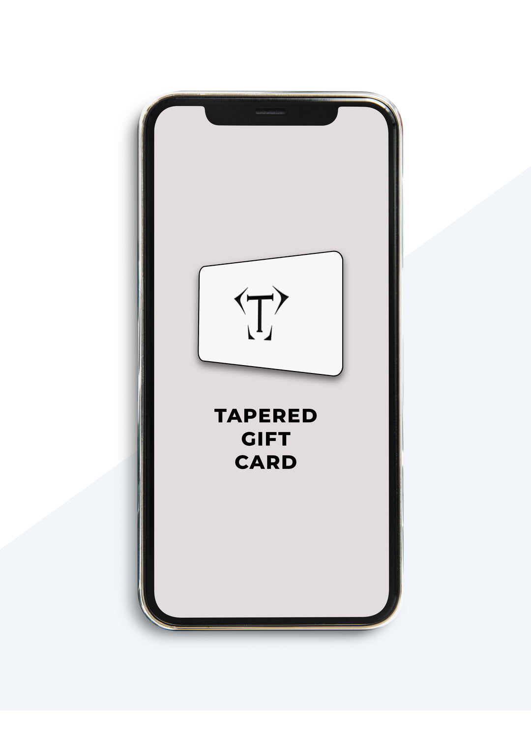 Tapered Gift Card